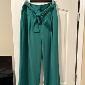 Gabrielle Union collection high waisted wide leg pant